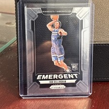 2024-25 Panini Prizm #24 Rob Dillingham-Emergent Insert Silver Minnesota TWolves