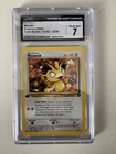 CGC 7 NEAR MINT MEOWTH Team Rocket 1st Edition Pokemon Card 62/82 ✨ Vintage ✨