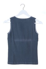 KATHLEEN MADDEN Tanktop Damen Top Gr. DE 36 blau Casual-Look