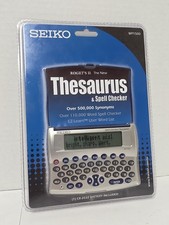 Seiko Roger's II Thesaurus Spell Checker Brand New Sealed