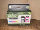 63 XL Ink Cartridge Black/Color Combo for 63XL Officejet Envy Deskjet