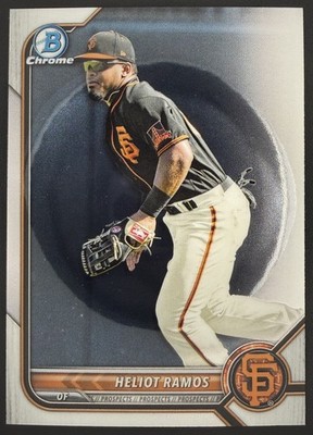 2022 Bowman Chrome Prospects HELIOT RAMOS #BCP-35 San Francisco Giants