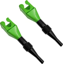 2 Pcs Flexible Oil Draining Tool Snap Funnel Spill Free Plastic Funnel for Car