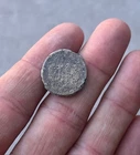 Nice Pewter "US" Coat Button dug at Fort Inge Texas Dragoons or Riflemen