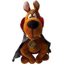 Vampire Scooby Doo Plush Stuffed Animal Halloween Costume Cape SD Dog Toy