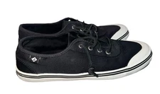 Sperry Lounge 2 Women's Sz 7.5  Black Boat Yacht Shoe. STS86727 EUC