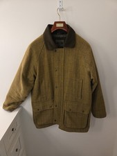 WALKER  HAWKES : Men's Derby Tweed Field Hunting Jacket : Sage : Medium