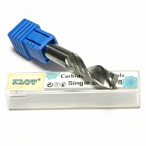 Posten 10 Stück Vollhartmetall Einflutig Schaftfräser 1 mm-12 mm für Kunststofffräser - Bild 1 von 3