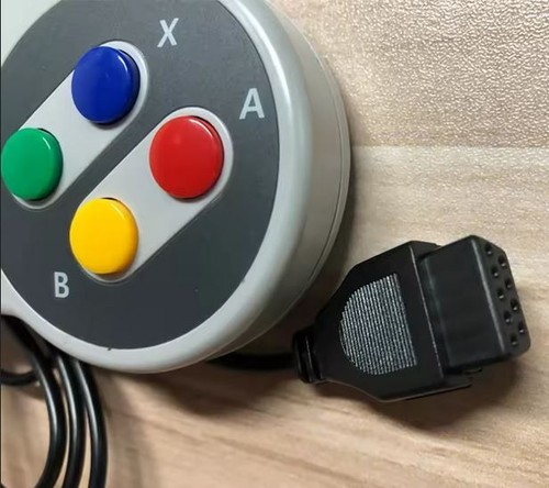 Gamepad for NES/SNES/SFC COOLBABY 9Pin HD 621/821 Game Console - Picture 4 of 4