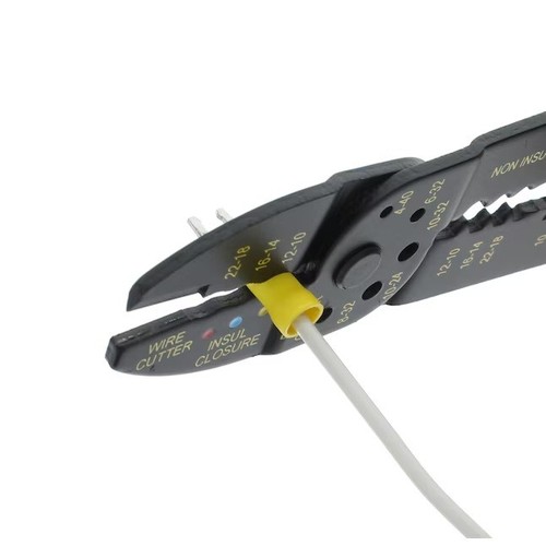 Multiherramienta eléctrica ideal 45-788 crimpado, tira y corte de cables 10-22 AWG NUEVA - Imagen 8 de 8
