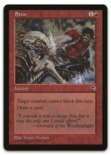 Stun #207 (LP) Tempest TMP Magic MTG