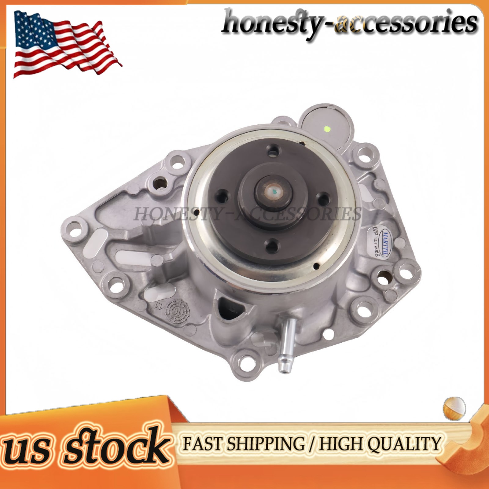 For Bentley Bentayga 07P121008C 07P121008B Coolant Pump With Vacuum