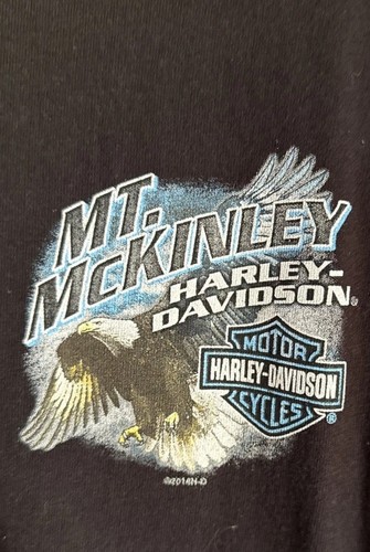 Harley Davidson T Shirt Gr, XL, Mt. McKinley, Denali, Alaska, EUC - Bild 2 von 5
