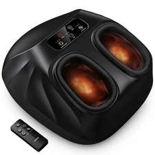 RENPHO Foot Massager Machine with Heat, Shiatsu, Plantar Fasciitis, Cordless, 20