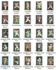 2025 Topps Update Series Rainbow Foil and Sandglitter - Pick your card