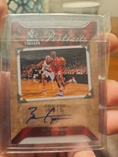 2007-08 SP Rookie Threads Portraits Autographs #POBG Ben Gordon