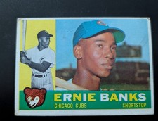 1960 Topps Ernie Banks Chicago Cubs #10