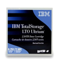 (5) IBM LTO Ultrium 6 2.5TB with Case Data Cartridges SEALED [J1]