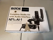 Rode NT1 & AI-1 Complete Studio Kit with Audio Interface Preowned w/ Orig. Box