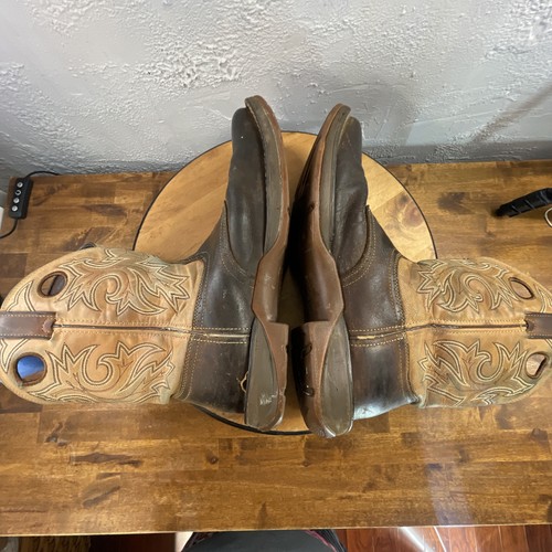 Durango Rebel Stiefel Herren 13D Braun Western Cowboy Eckige Zehenpartie Arbeit Leder - Bild 8 von 24
