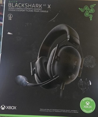 Razer BlackShark v2 X Wired Headset for Xbox - Black - NEW SEALED
