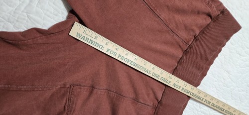 Pantalones de chándal Anthropologie Saturday Sunday Med rojo oxidado Johanna Lounge - Imagen 5 de 11