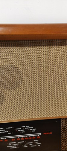 Vintage Murphy Ventilradio UKW, MW, LW & Gramm lackiertes Holzgehäuse Retro 30er Jahre - Bild 5 von 24