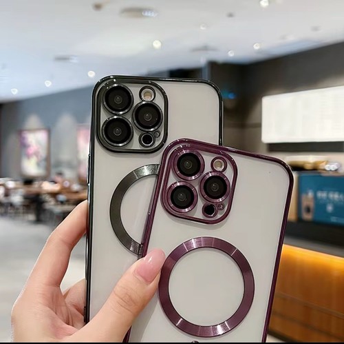 For iPhone 16 ,Plus,Pro,Pro Max Clear Shockproof Case Magnetic Wireless Charge - Picture 4 of 5