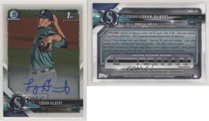 2018 Bowman Draft Chrome Draft Pick Auto Logan Gilbert #CDA-LG Auto