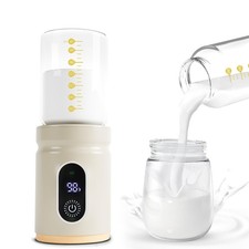Portable Bottle Warmer,Travel Baby Bottle Heater, Rechargeable Milk Warmer wi...