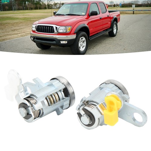 ▫Pair Of Front Door Lock Cylinder Set 6905135070 Aluminum Alloy For Tacoma - Picture 12 of 12