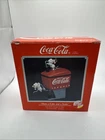 Have a Coke and a Smile 1990 Coca Cola Christmas Ornament Enesco 2nd Series mice