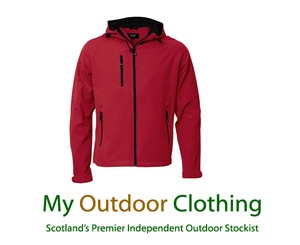 lavoro antivento Mens impermeabile da Abbigliamento Id rosso Giacca Work Identity Softshell wzWBARq