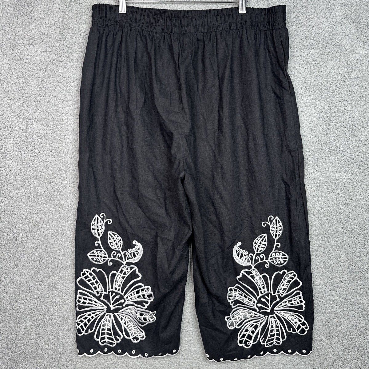 パンツ Christian dada embroidery wide slacks Christian dada embroidery wide slacks（CHRISTIAN DADA. 15SS