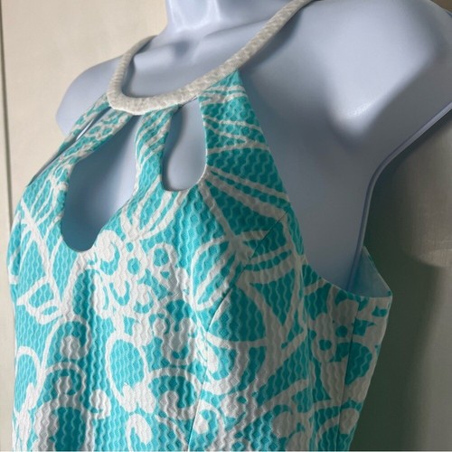 Lilly Pulitzer - Mini Vestido Para Mujer Perla Cambio Azul Escorto - Talla 6 - Imagen 5 de 7