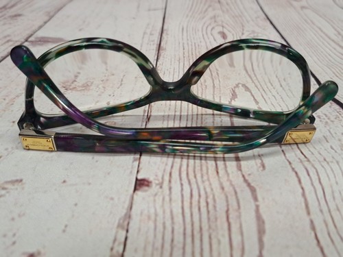 Dolce & Gabbana DG3169 2731 Lila Teal Swirl Brille Brillengestell nur 53[]17 135  - Bild 6 von 6