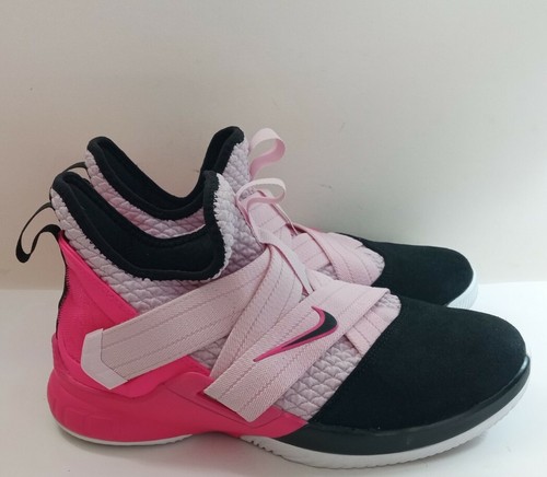 lebron 12 black and pink