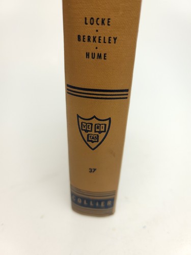 VTG Harvard Classics Five Foot Shelf of Books #37 Locke Berkeley Hume - Picture 2 of 13