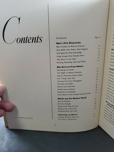 Science And Discovery: Man's Conquest Of Materials 1960 Hardcover FREE SHIPPING! - Picture 6 of 8