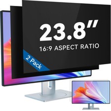 2-Pack 23.8 Inch Computer Privacy Screen Filter for 16:9 Widescreen Monitor,