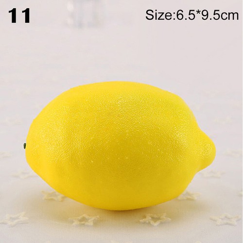 Lifelike Artificial Plastic Fruit Vegetables Kitchen Home Display Party Decor - Picture 31 of 45