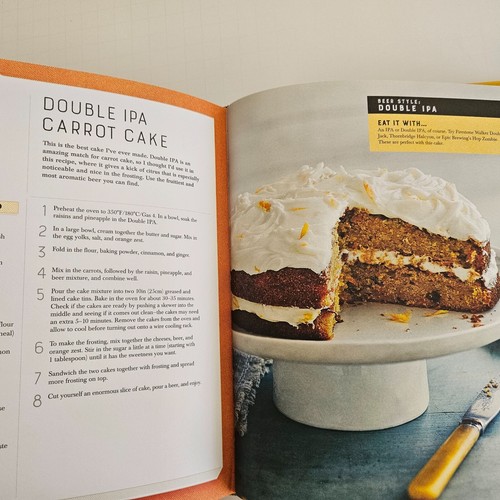 Cooking with Beer 65 Recipes Using Lagers IPAs Wheat Beers Stouts & More HC - Picture 6 of 16