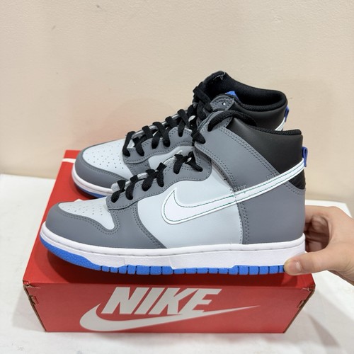 Nike Dunk High (GS) Pure Platinum Grey Blue Kids Size US 7Y (8.5W) Shoes NEW✅ - Picture 8 of 12