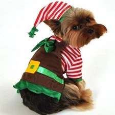 Christmas Workshop Elf Dog Costume by Anit Accessories - Size XL