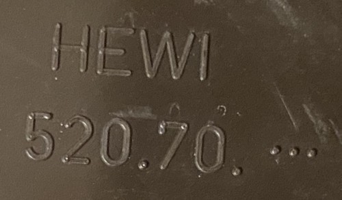 Zwei HEWI Wandhaken 520.70. braun 10 cm - Bild 2 von 2