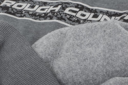 Rough Country 84089MD Hoodie Digital Gray MD - Picture 3 of 7