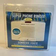 Ameriphone Super Phone Ringer SR-200 Loud-Ringing Amplifier For Landline Phone