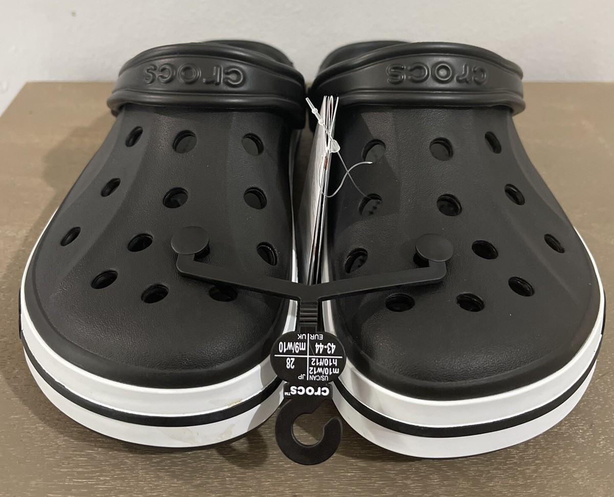 Crocs Bayaband Unisex Clog/Slide Black/White 205089-066