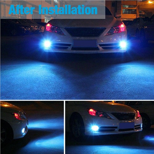 LED Bulb 9140 9145 Fog Light DRL for Ford F-150 04-14 Switchback Strobe Ice Blue - Picture 9 of 9