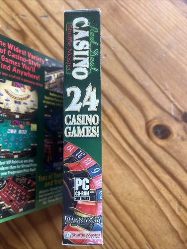 Reel Deal Casino PHANTOM PC Computer Game Vegas Style Gambling 24 Casino Games! - Picture 3 of 7